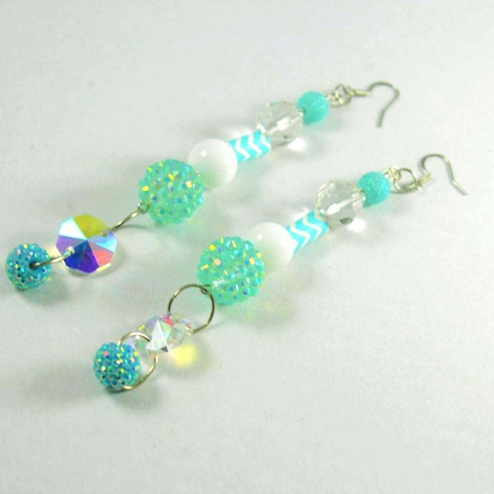 Handcrafted bead earrings